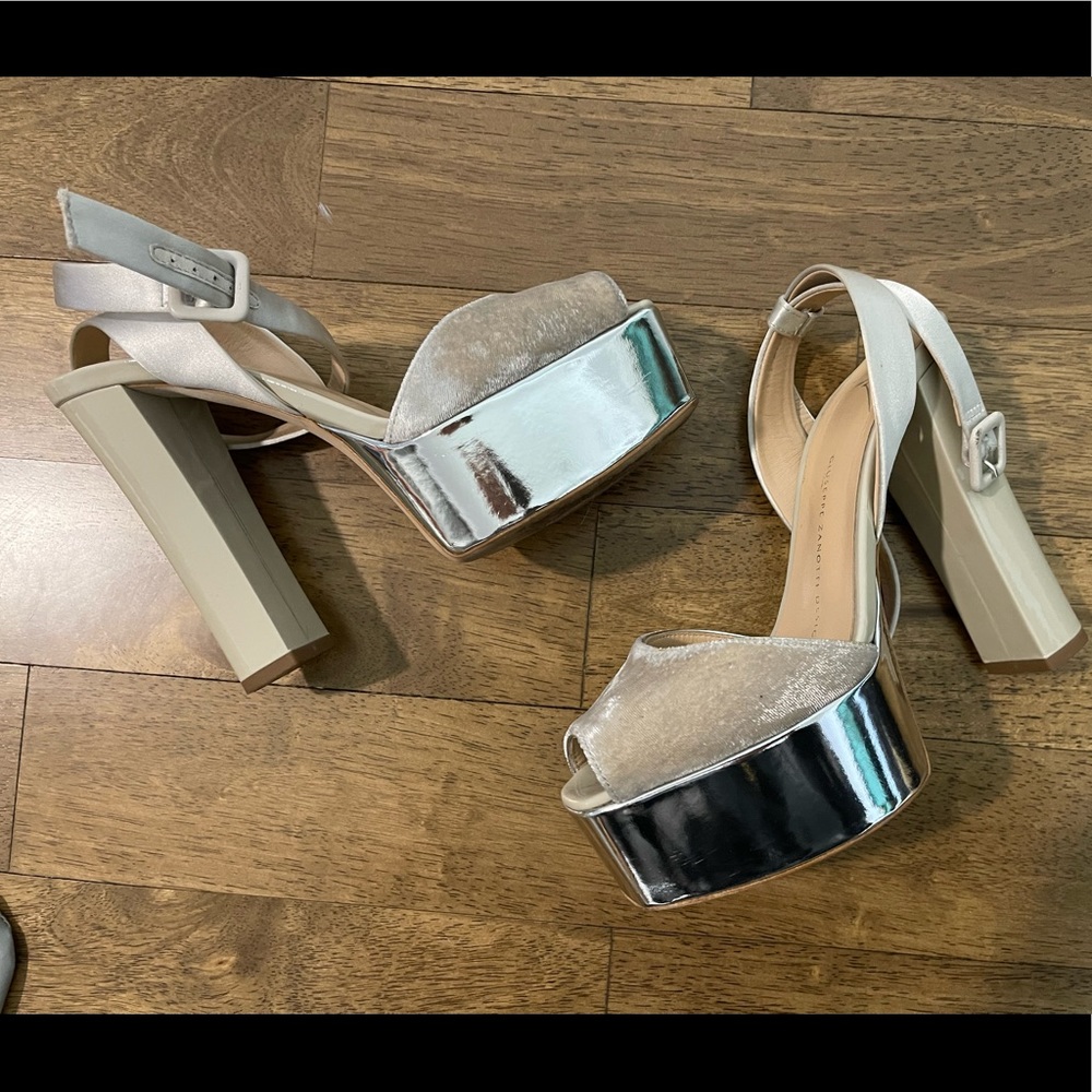 Giuseppe Zanotti bridal shoes, size 7